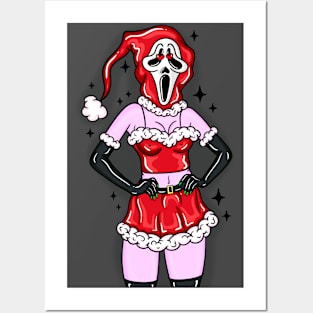 Santa Baddie Posters and Art